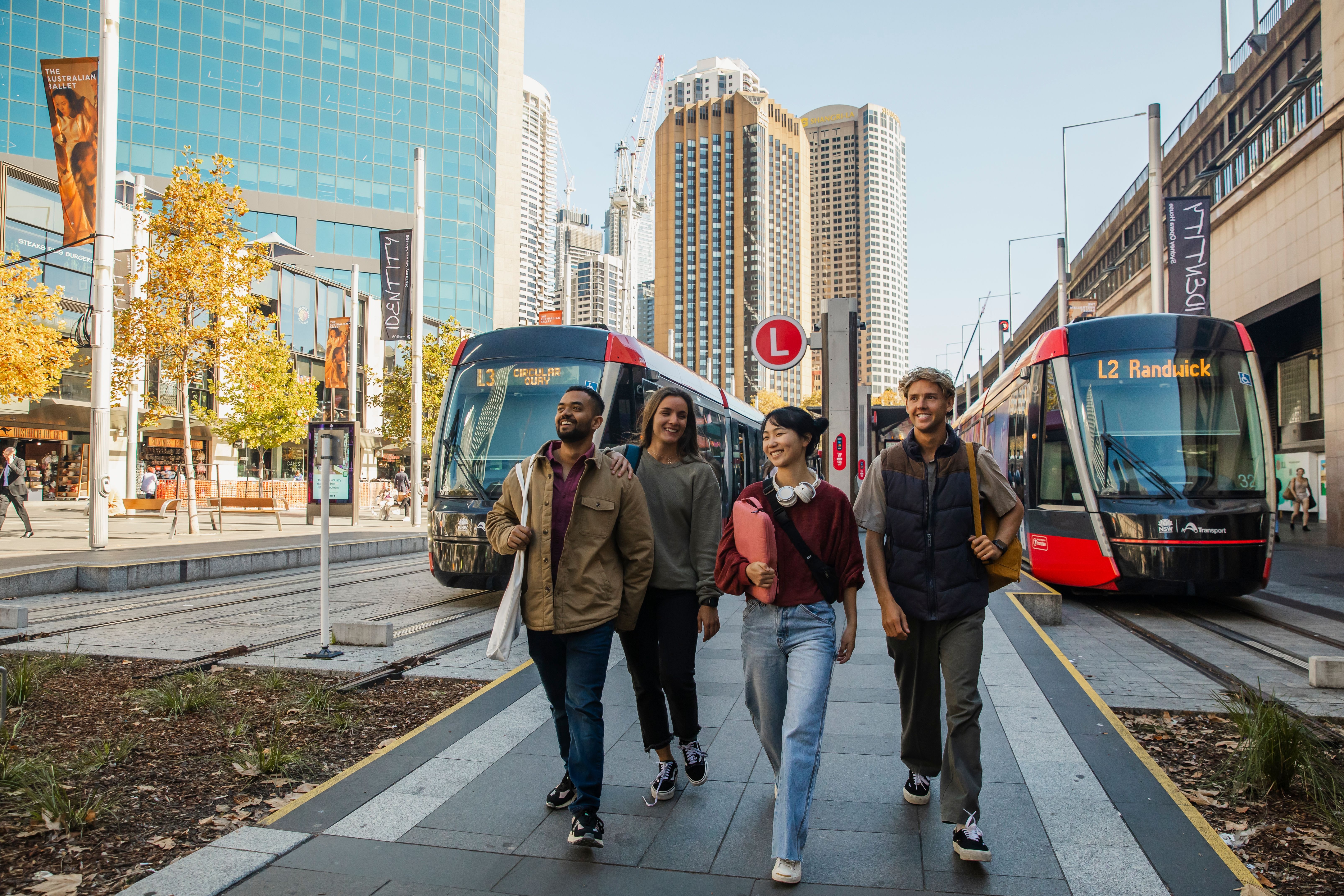 Light Rail at Circular Quay