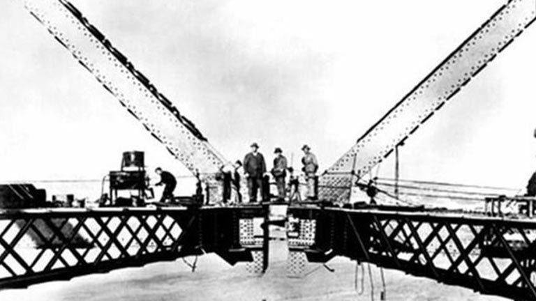 joining of arch sydney harbour bridge