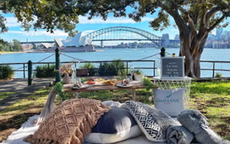luxury harbourside picnic 