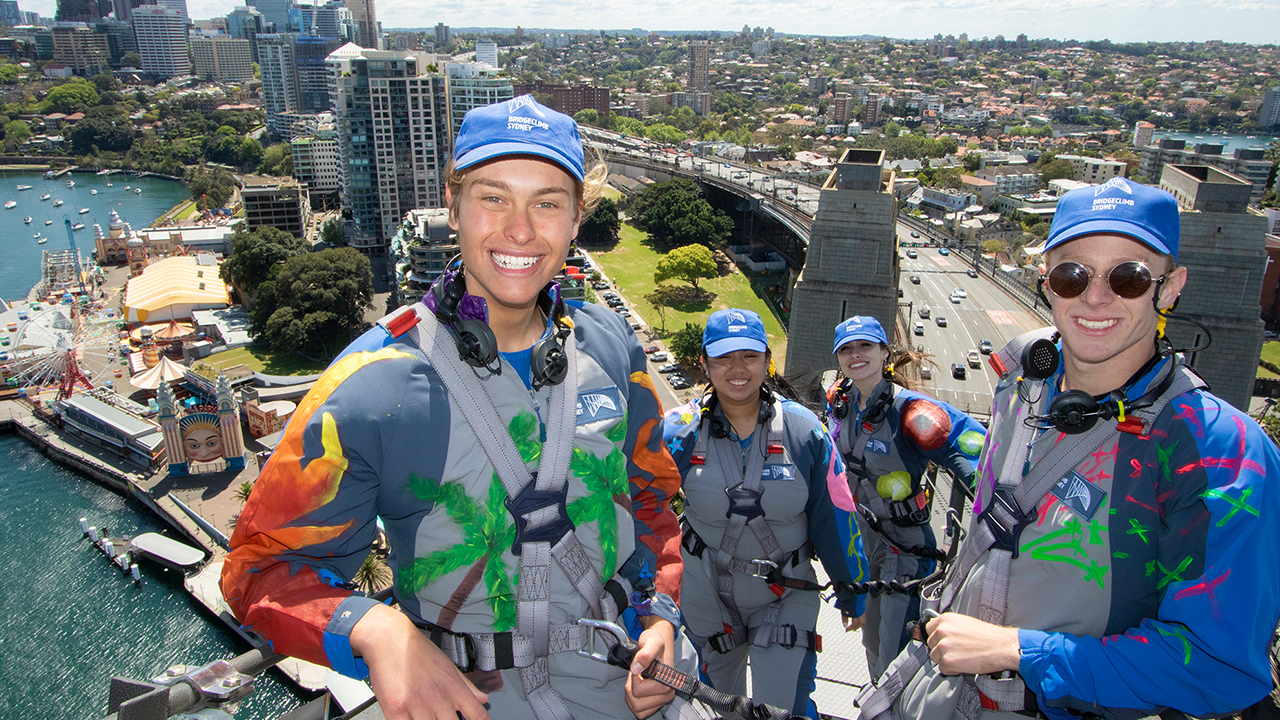 BridgeClimb schoolies suits