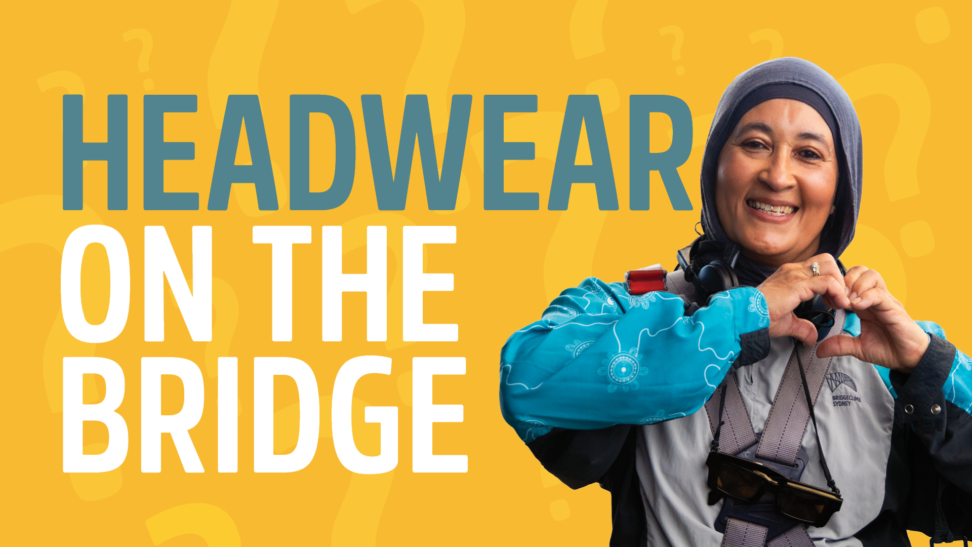 Can I wear headwear on the Climb?