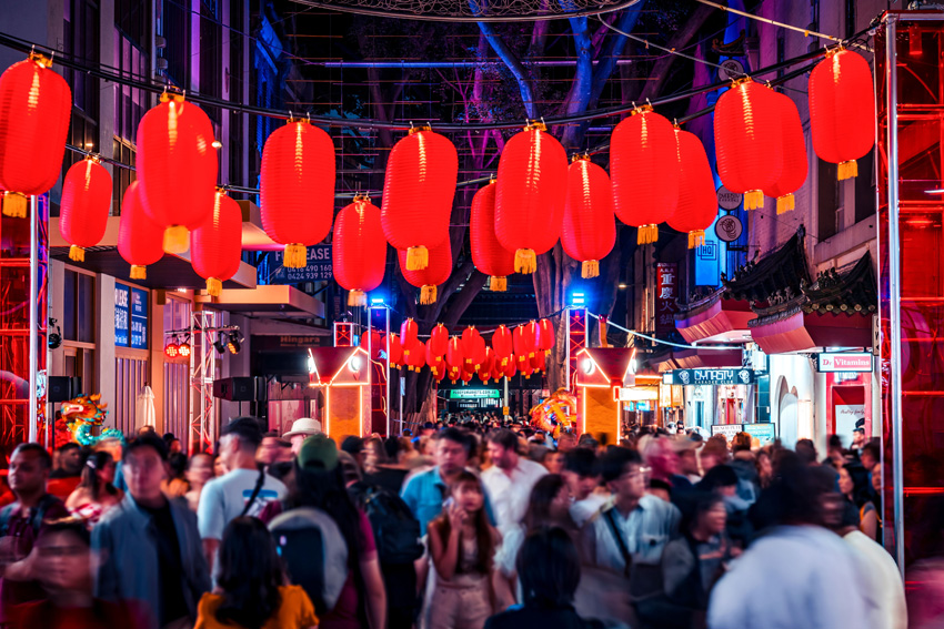 Chinese New Year Lanterns at Chinatown