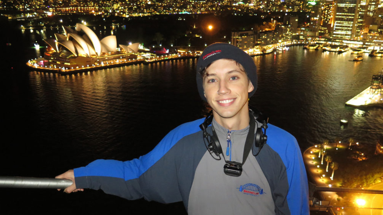 Troye Sivan BridgeClimb Sydney Harbour Bridge
