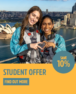 BridgeClimb Student discount BridgeClimb Student discount