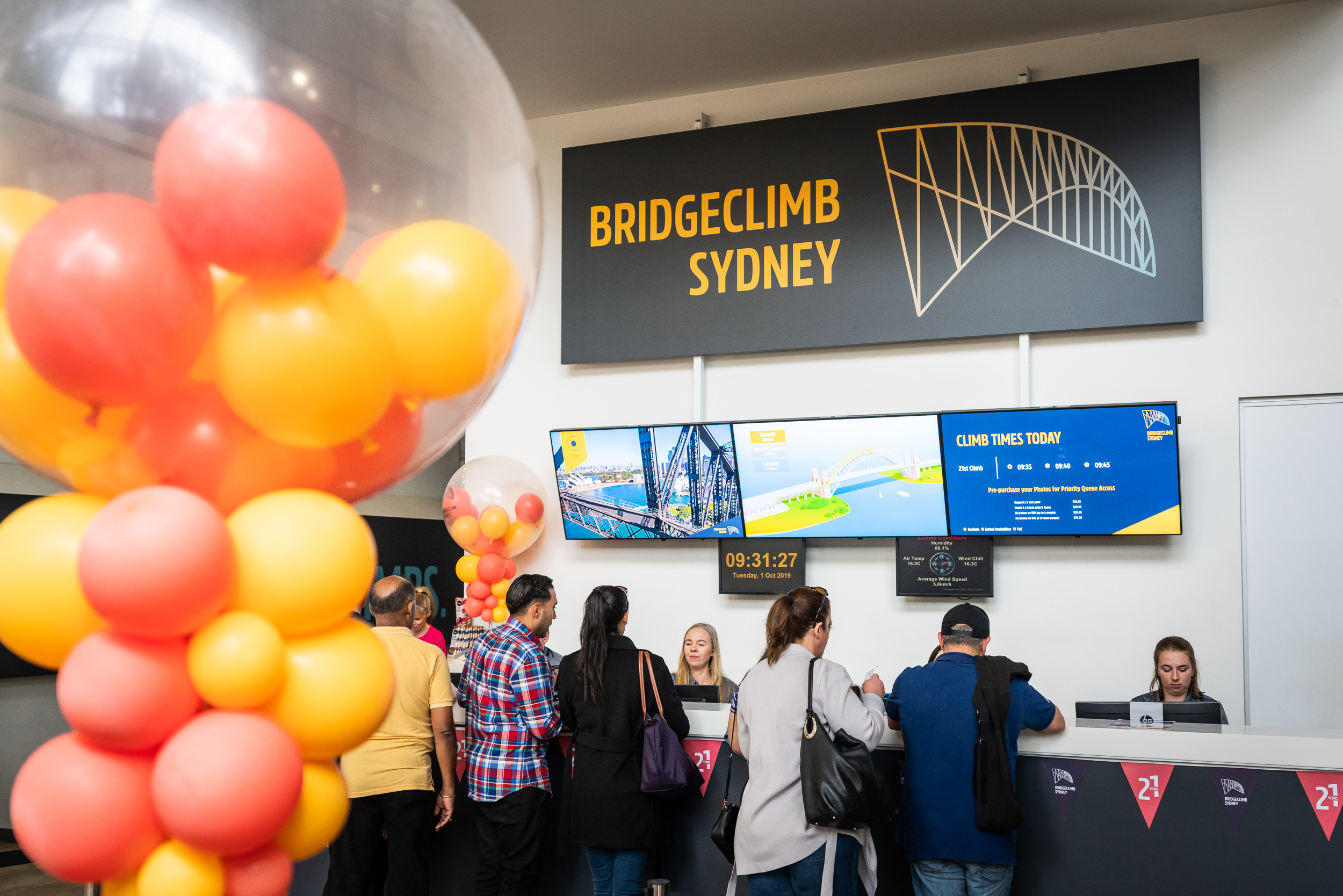 BridgeClimb 21st Birthday 2019