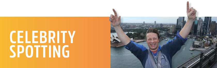 Celebrities that have climbed the Bridge
