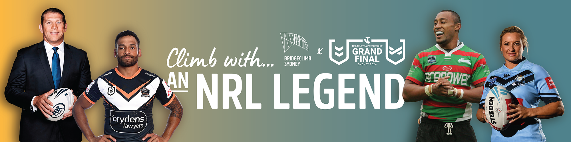 Climb with an NRL legend