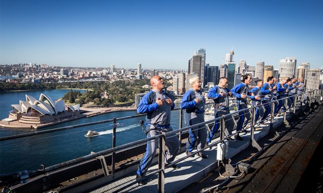 BridgeClimb's first haka performance