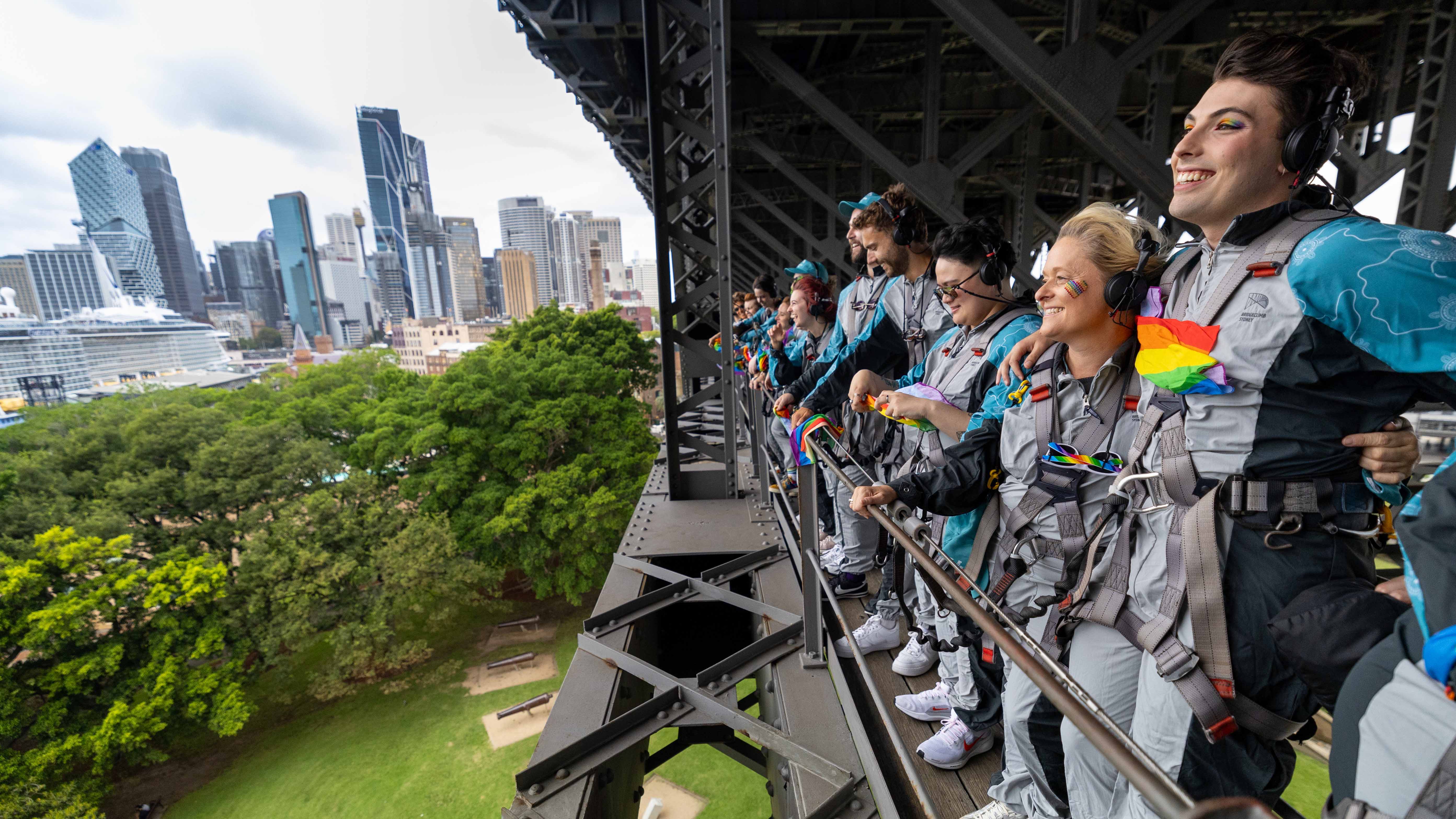 Mardi Gras Corporate Climbs