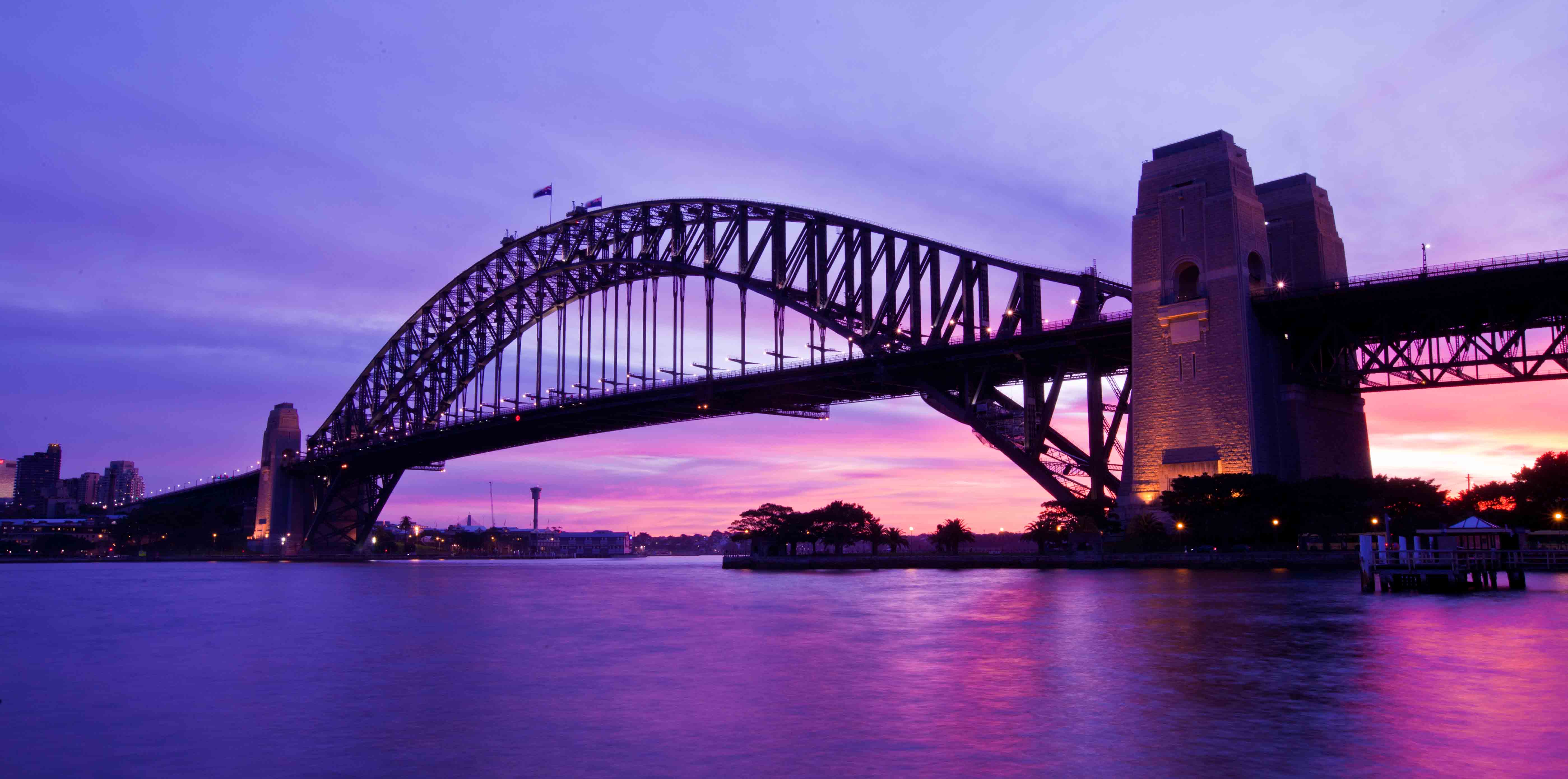Australia’s iconic Sydney Harbour Bridge 