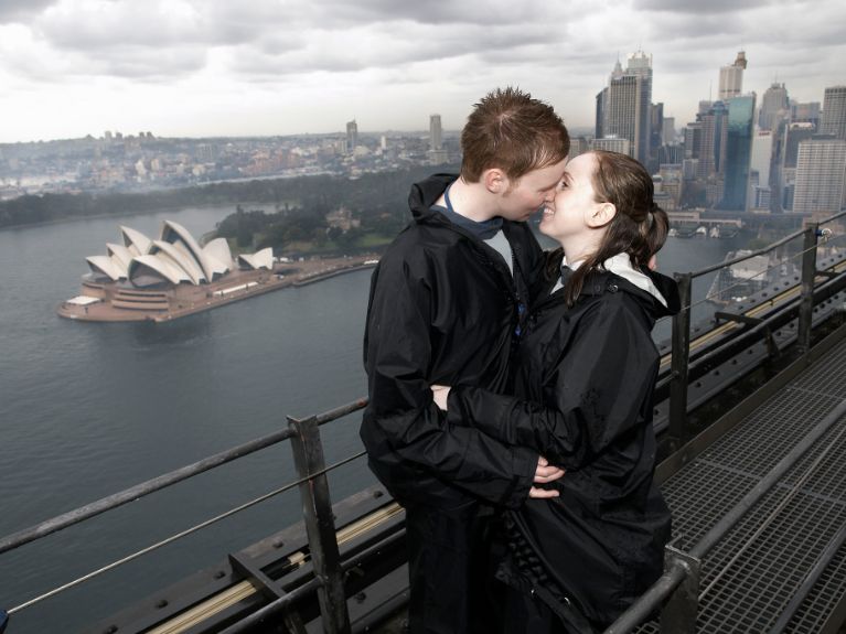 BridgeClimb's first wedding