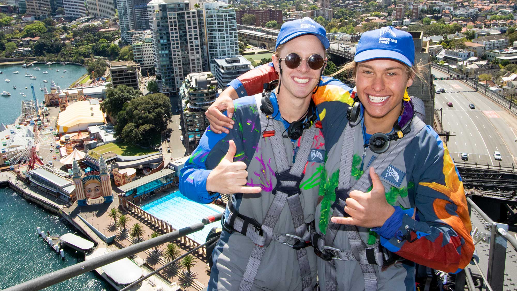 BridgeClimb schoolies suits