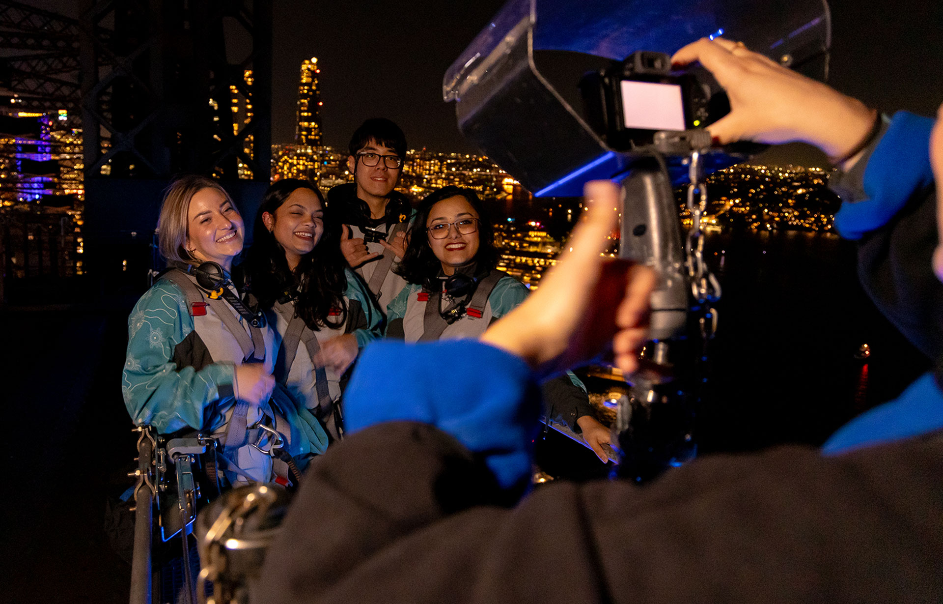 vivid sydney climbers