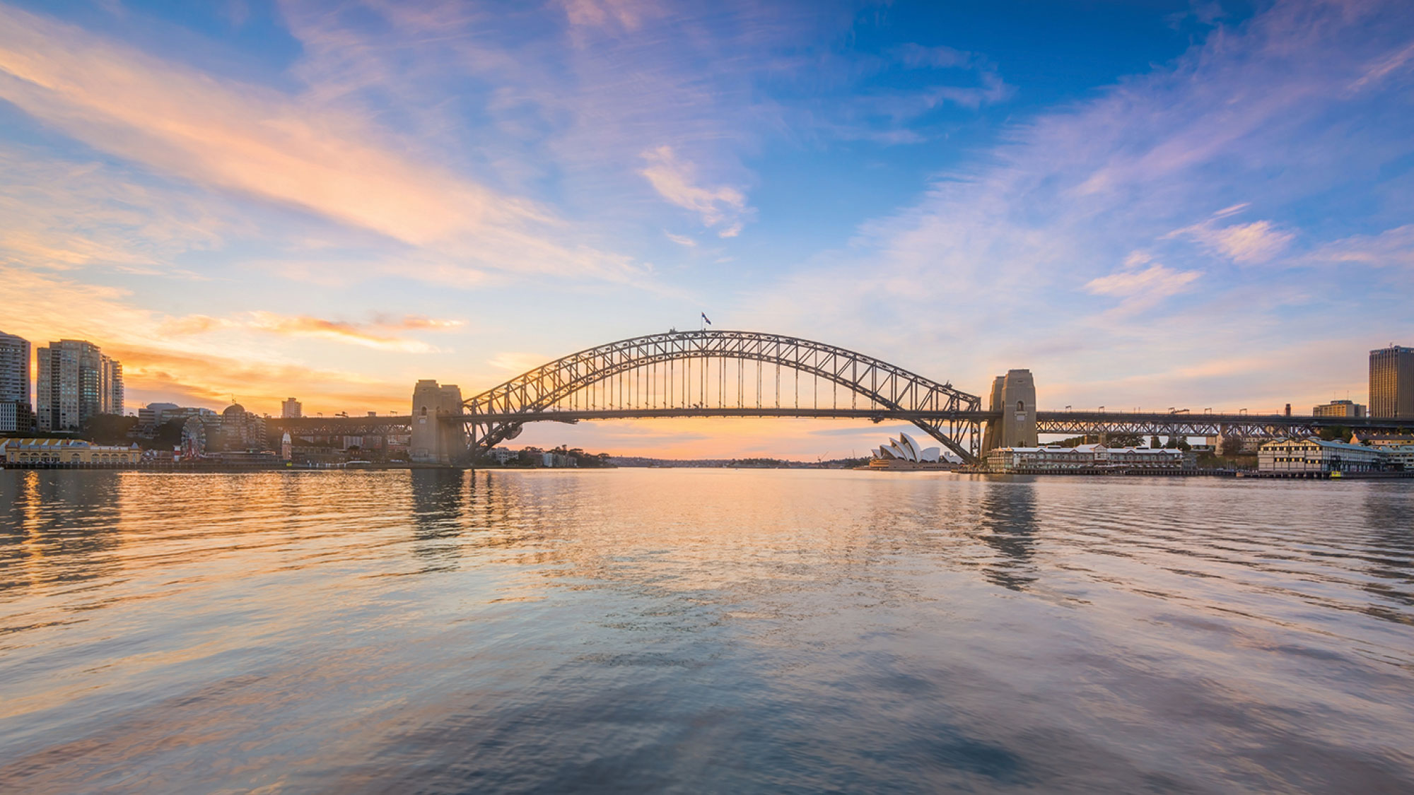 Christi Bunn Artwork – Commissioned Work: Sydney Harbour Bridge, 24″ x 30″  graphite – McLean, Virginia client