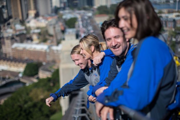 People doing BridgeClimb