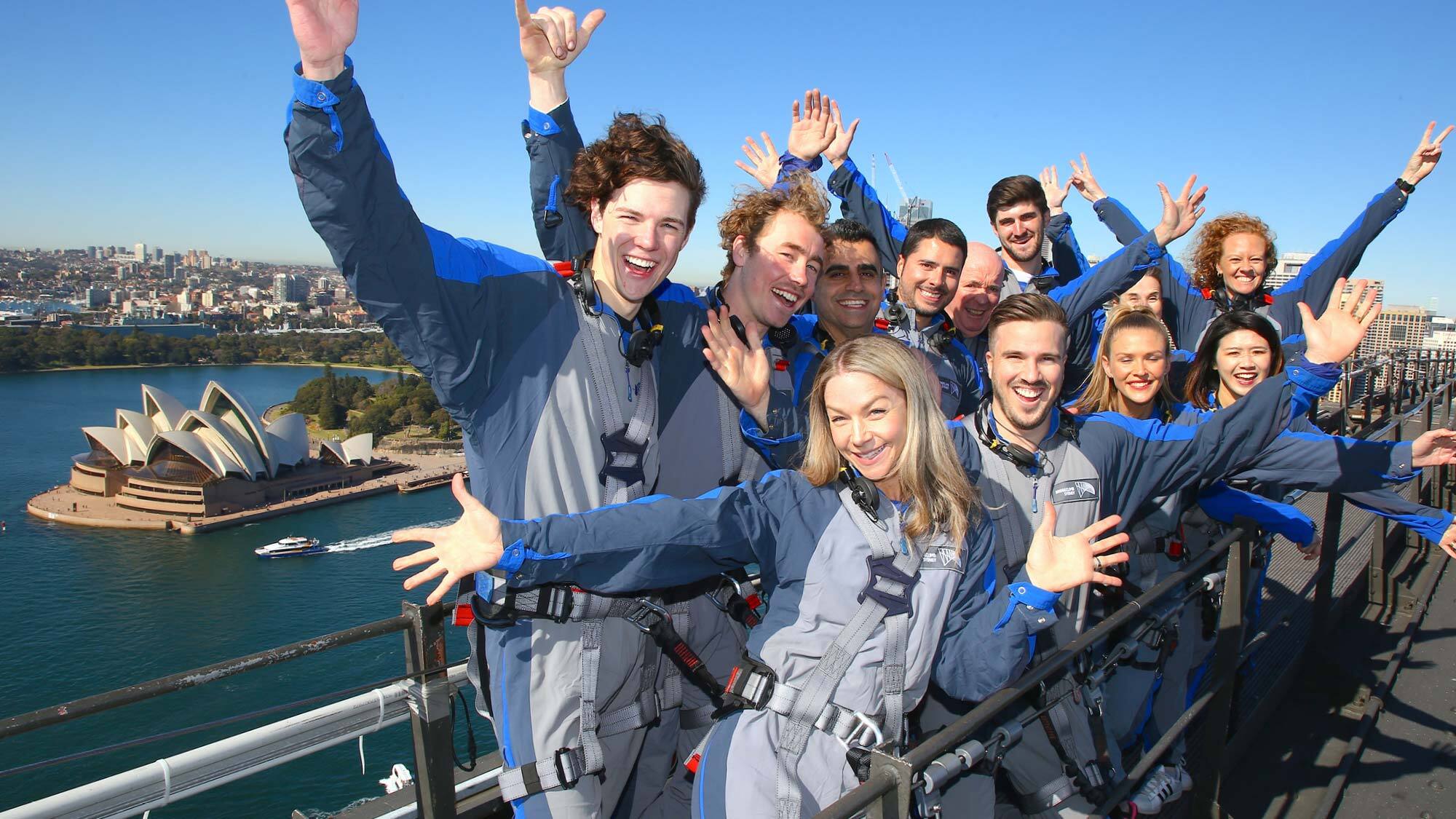 Bridgeclimb Sydney team and corporate events packages