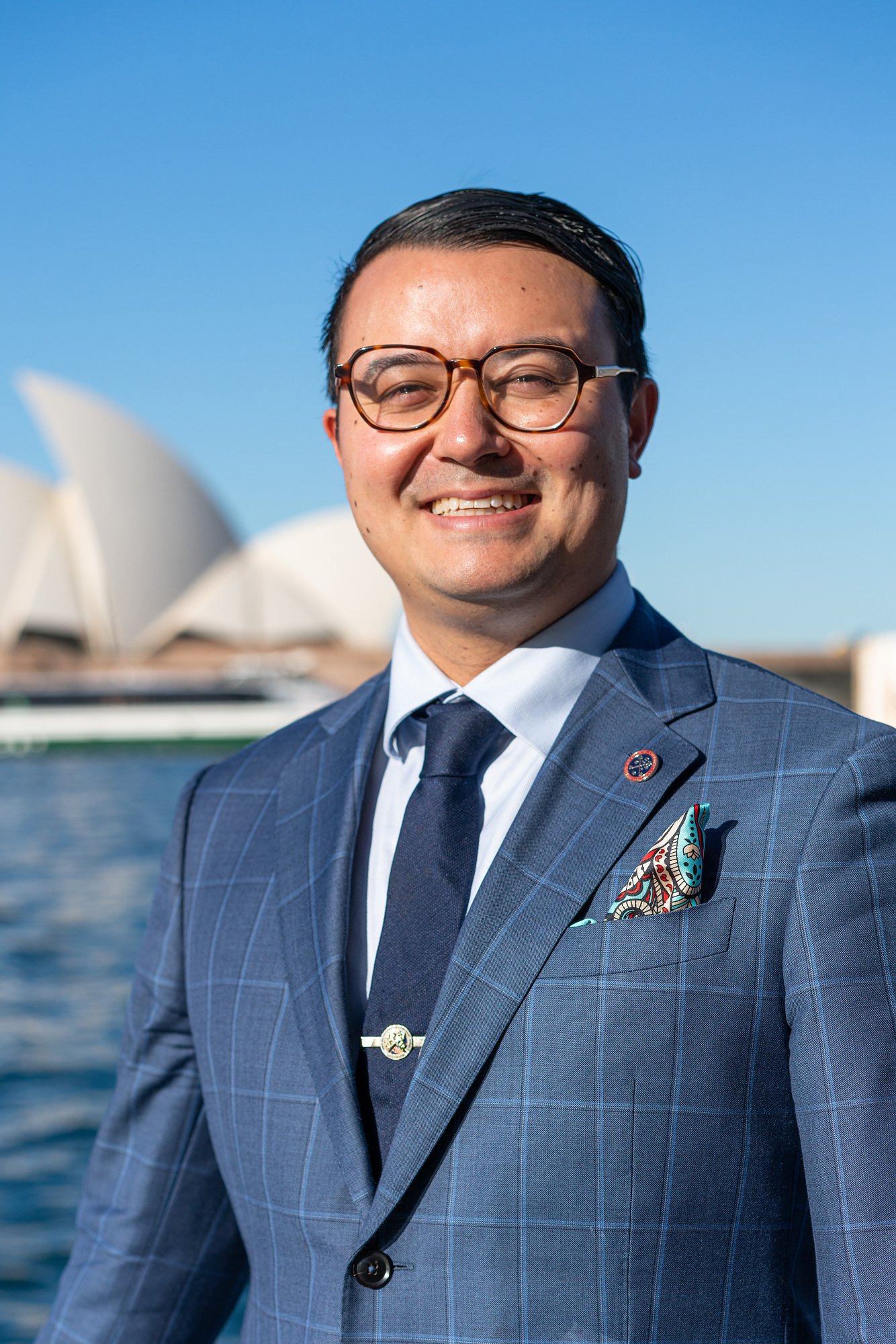 Park Hyatt's concierge Jonathan Fambart in Sydney