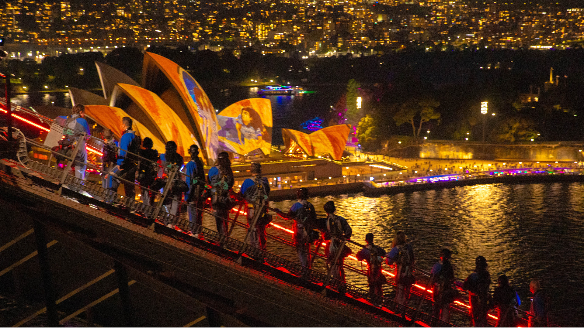 Vivid Sydney BridgeClimb