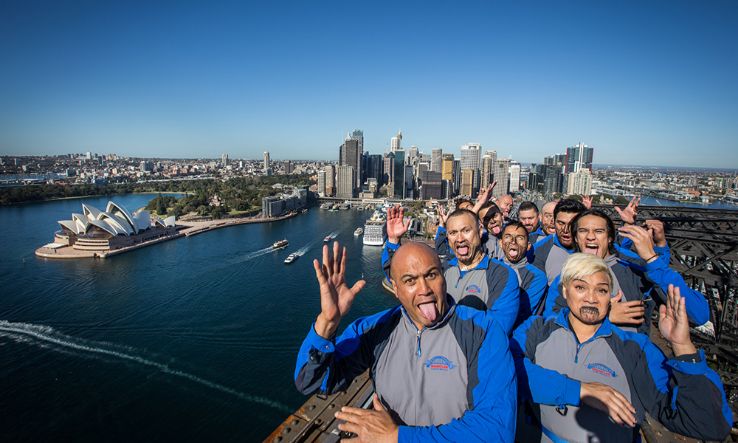 Haka Sydney Harbour Bridge