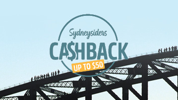 Sydneysiders Cashback