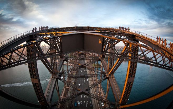 Arches of the Sydney Harbour Bridge